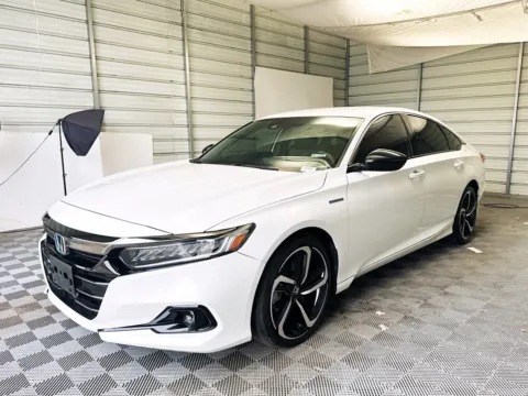 White 2022 Honda Accord Hybrid Sport for sale in Montclair, CA