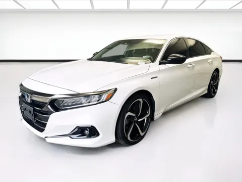 White 2022 Honda Accord Hybrid Sport for sale in Montclair, CA