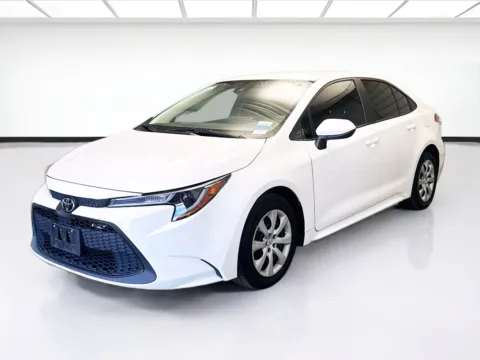 White 2021 Toyota Corolla LE for sale in Montclair, CA