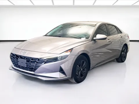 Silver 2023 Hyundai Elantra Hybrid Blue for sale in Montclair, CA