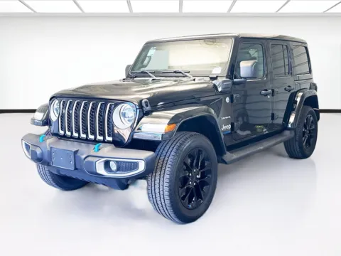 Used 2022 Jeep Wrangler Unlimited Sahara 4xe Sky One Touch Power