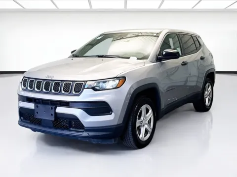 Silver 2023 Jeep Compass Sport for sale in Montclair, CA