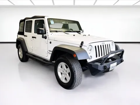 Another view of 2018 Jeep Wrangler JK Unlimited Sport for sale in Montclair, CA at STG Montclair
