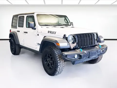 Another view of 2023 Jeep Wrangler Willys 4xe for sale in Montclair, CA at STG Montclair