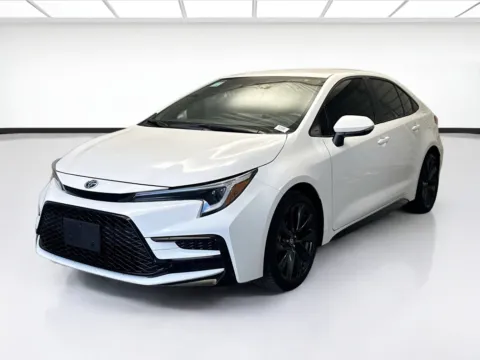 White 2024 Toyota Corolla Hybrid SE for sale in Montclair, CA