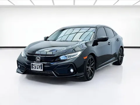 Black 2020 Honda Civic Sport Touring for sale in Montclair, CA