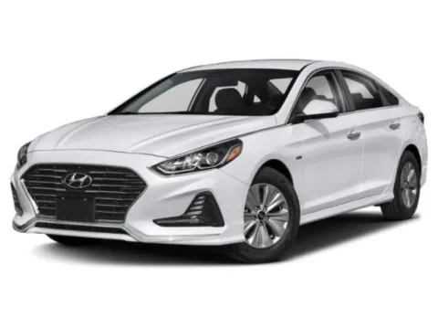 White 2019 Hyundai Sonata Hybrid Limited for sale in Montclair, CA