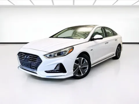 White 2019 Hyundai Sonata Hybrid Limited for sale in Montclair, CA