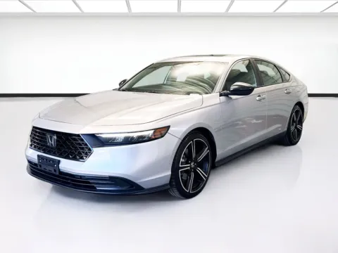 Silver 2023 Honda Accord Hybrid Sport for sale in Montclair, CA