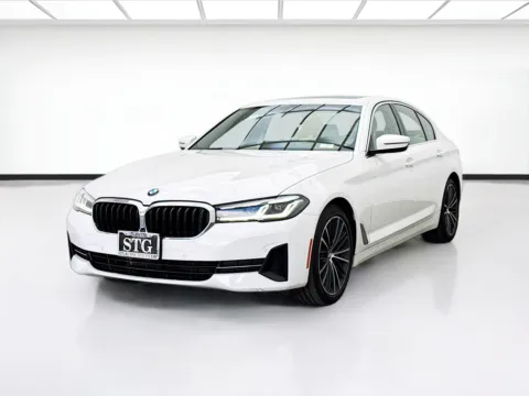 White 2021 BMW 5 Series 530i for sale in Montclair, CA