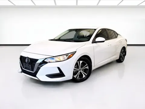 White 2021 Nissan Sentra SV for sale in Montclair, CA