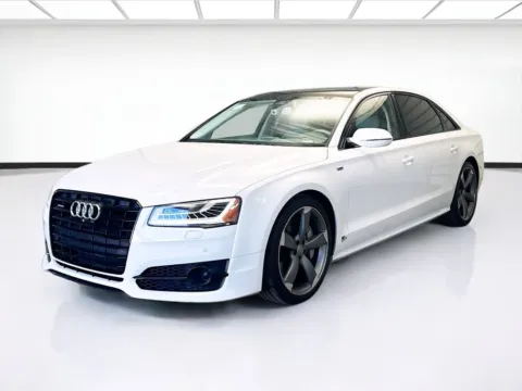 White 2017 Audi A8 L 4.0T Sport quattro for sale in Montclair, CA