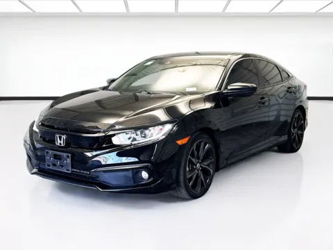 Black 2020 Honda Civic Sport for sale in Montclair, CA