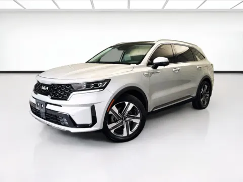 Silver 2023 Kia Sorento Hybrid SX Prestige for sale in Montclair, CA