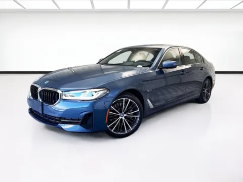 Blue 2023 BMW 5 Series 530e iPerformance for sale in Montclair, CA