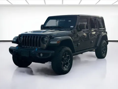 Gray 2021 Jeep Wrangler Unlimited Rubicon 4xe for sale in Montclair, CA