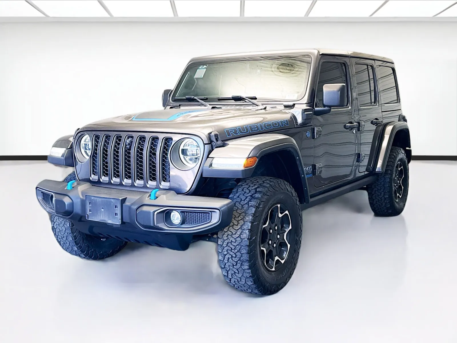 Gray 2021 Jeep Wrangler Unlimited Rubicon 4xe for sale in Montclair, CA