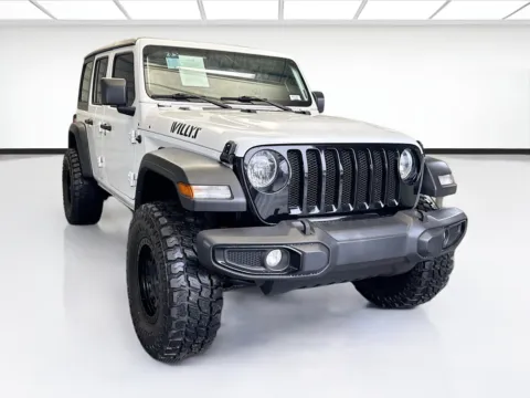 Another view of 2022 Jeep Wrangler Unlimited Willys for sale in Montclair, CA at STG Montclair