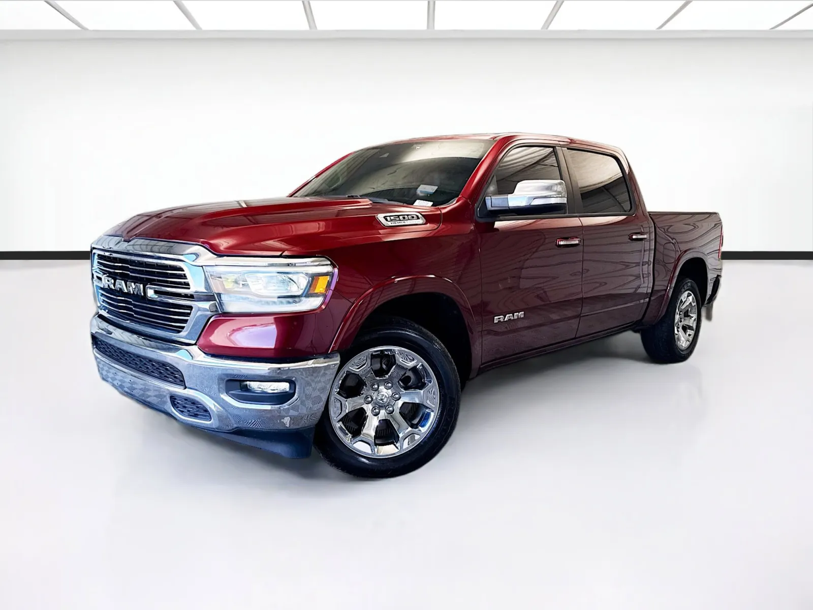Red 2021 Ram 1500 Laramie for sale in Montclair, CA