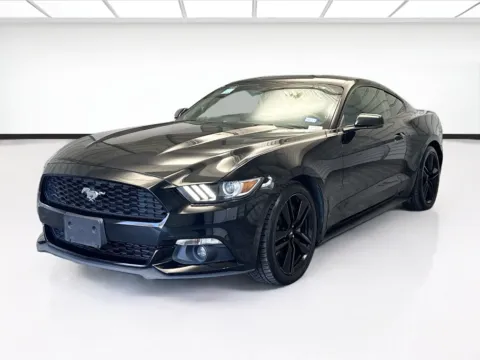 Black 2017 Ford Mustang EcoBoost Premium for sale in Montclair, CA