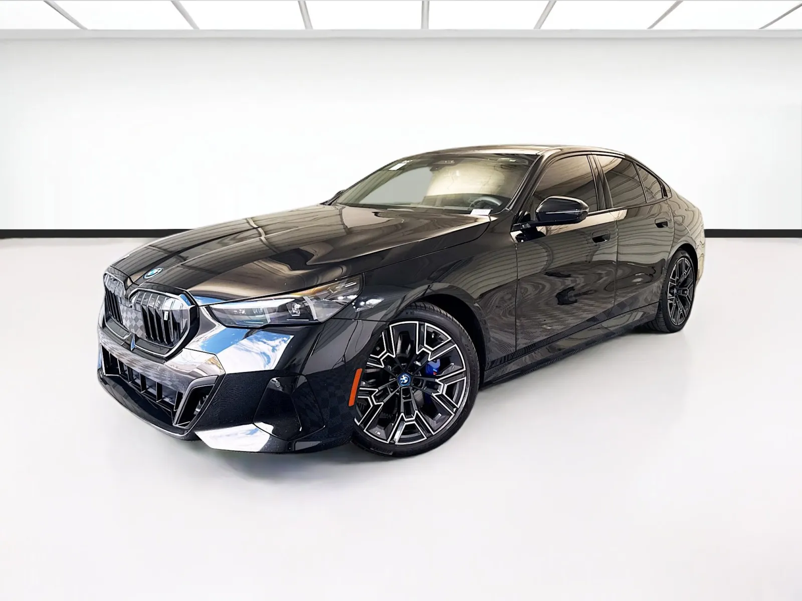 Black 2024 BMW i5 eDrive40 MSPORT PREMIUM M SPORT PRO & DRIVING ASSI for sale in Montclair, CA