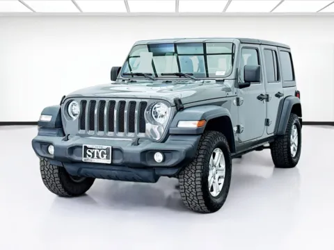 Gray 2020 Jeep Wrangler Unlimited Sport S for sale in Montclair, CA