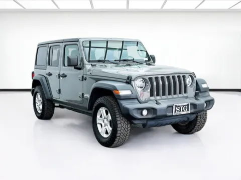 Another view of 2020 Jeep Wrangler Unlimited Sport S for sale in Montclair, CA at STG Montclair