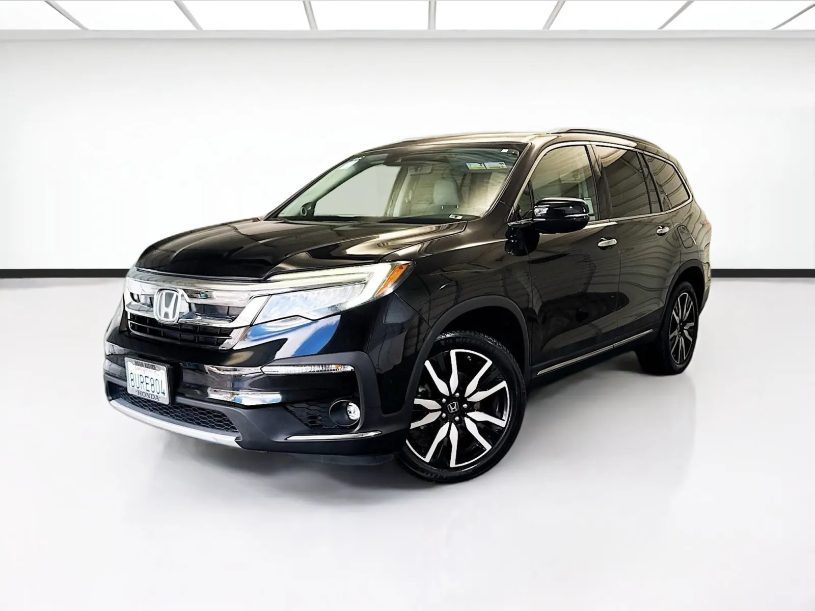 Black 2019 Honda Pilot Touring 8 Passenger for sale in Montclair, CA