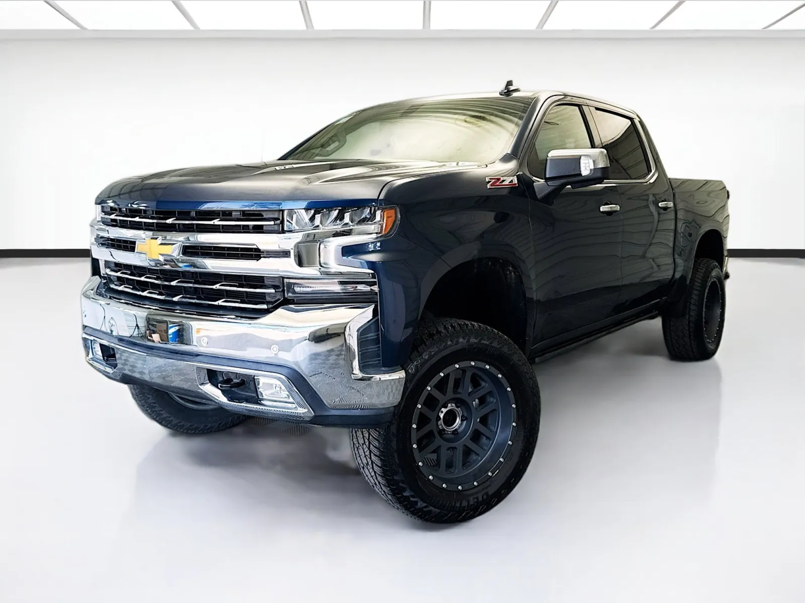 Blue 2021 Chevrolet Silverado 1500 LTZ for sale in Montclair, CA