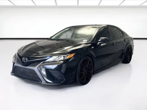 Black 2020 Toyota Camry SE Nightshade for sale in Montclair, CA
