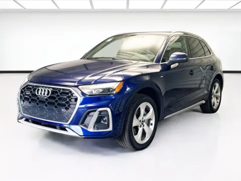 Blue 2022 Audi Q5 45 S line Premium quattro for sale in Montclair, CA