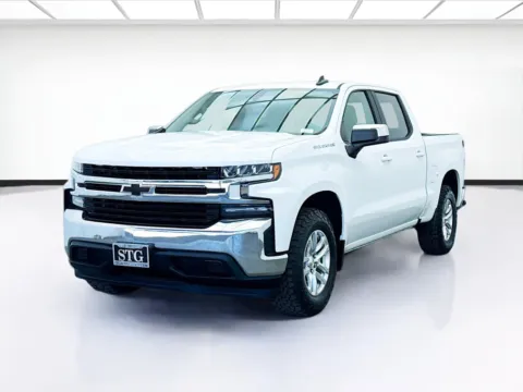 White 2019 Chevrolet Silverado 1500 LT for sale in Montclair, CA