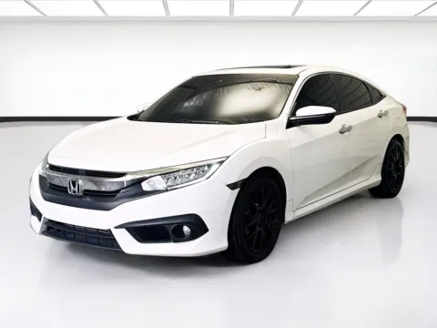 Beige 2018 Honda Civic Touring for sale in Montclair, CA