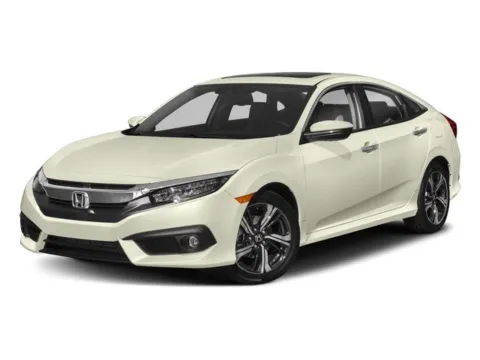 Beige 2018 Honda Civic Touring for sale in Montclair, CA