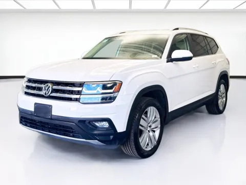 White 2019 Volkswagen Atlas 3.6L V6 SE w/Technology for sale in Montclair, CA