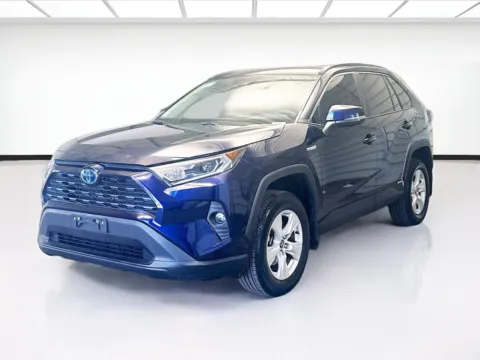 Gray 2021 Toyota RAV4 Hybrid XLE for sale in Montclair, CA
