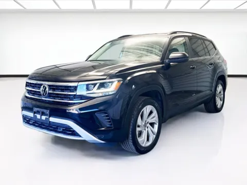 Black 2023 Volkswagen Atlas 3.6L V6 SE w/Technology for sale in Montclair, CA