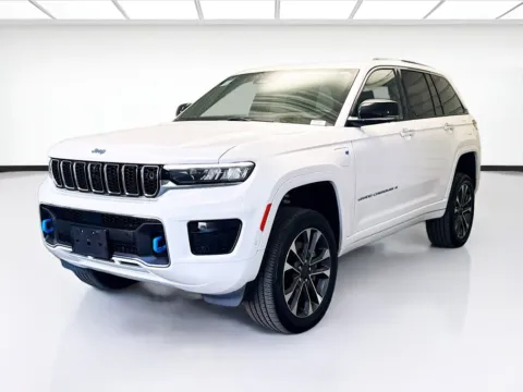 White 2023 Jeep Grand Cherokee Overland 4xe for sale in Montclair, CA
