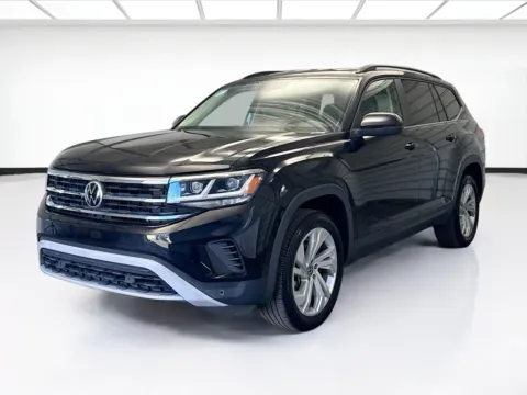 Black 2021 Volkswagen Atlas 3.6L V6 SE w/Technology for sale in Montclair, CA