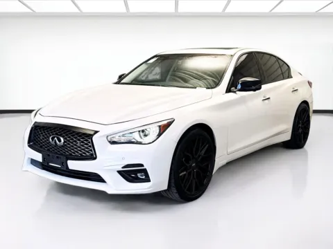 White 2021 INFINITI Q50 3.0t LUXE for sale in Montclair, CA