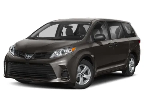 Silver 2018 Toyota Sienna LE 8 Passenger for sale in Montclair, CA
