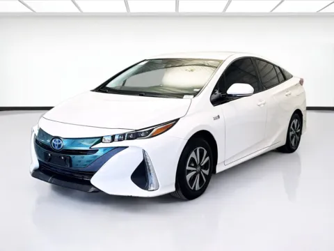 White 2018 Toyota Prius Prime Premium for sale in Montclair, CA