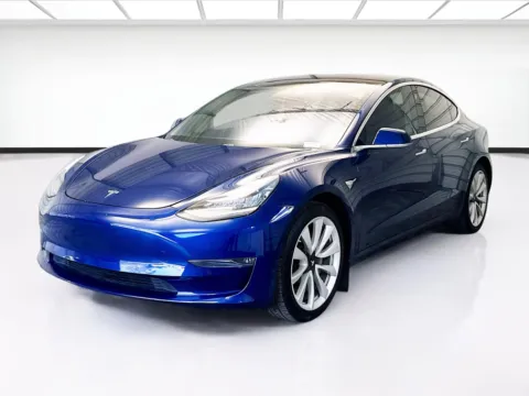 Blue 2018 Tesla Model 3 Long Range for sale in Montclair, CA