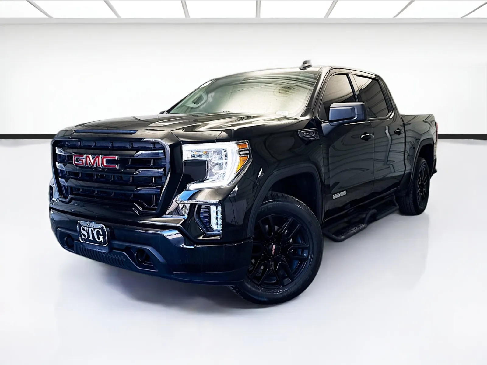 Black 2021 GMC Sierra 1500 Elevation for sale in Montclair, CA