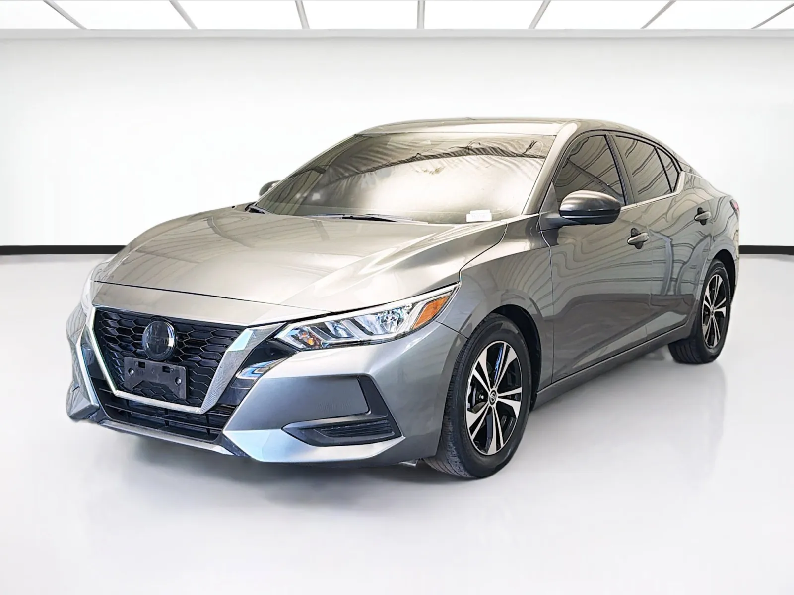 Gray 2021 Nissan Sentra SV for sale in Montclair, CA