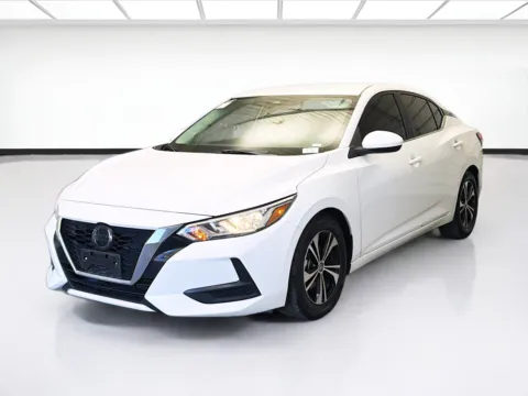 White 2021 Nissan Sentra SV for sale in Montclair, CA