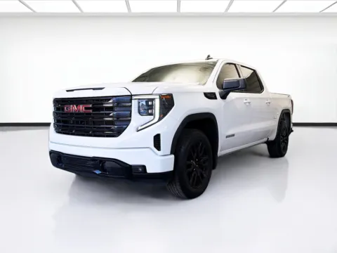 White 2024 GMC Sierra 1500 Elevation for sale in Montclair, CA