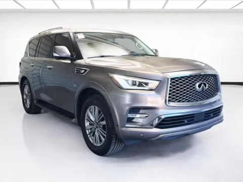 Another view of 2019 INFINITI QX80 LUXE for sale in Montclair, CA at STG Montclair