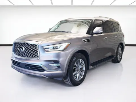 Gray 2019 INFINITI QX80 LUXE for sale in Montclair, CA