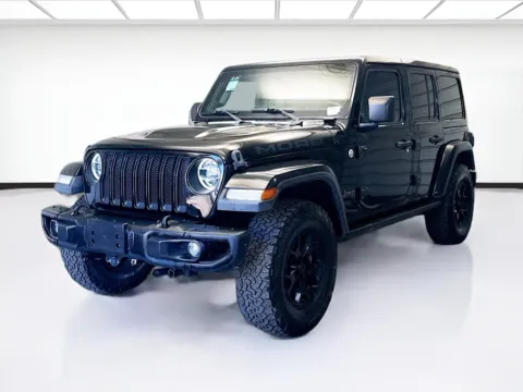 Black 2019 Jeep Wrangler Unlimited Moab for sale in Montclair, CA
